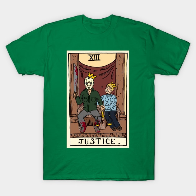 Horror Arcana - Justice T-Shirt by pinxtizzle